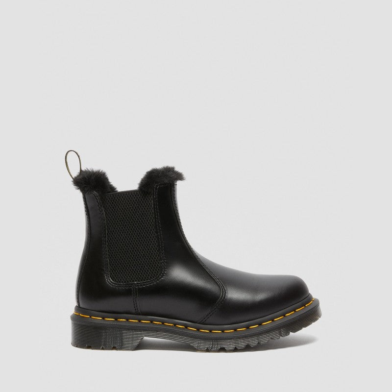 Dr. Martens 2976 LEONARE FAUX FUR Dark Grey Atlas 26332021