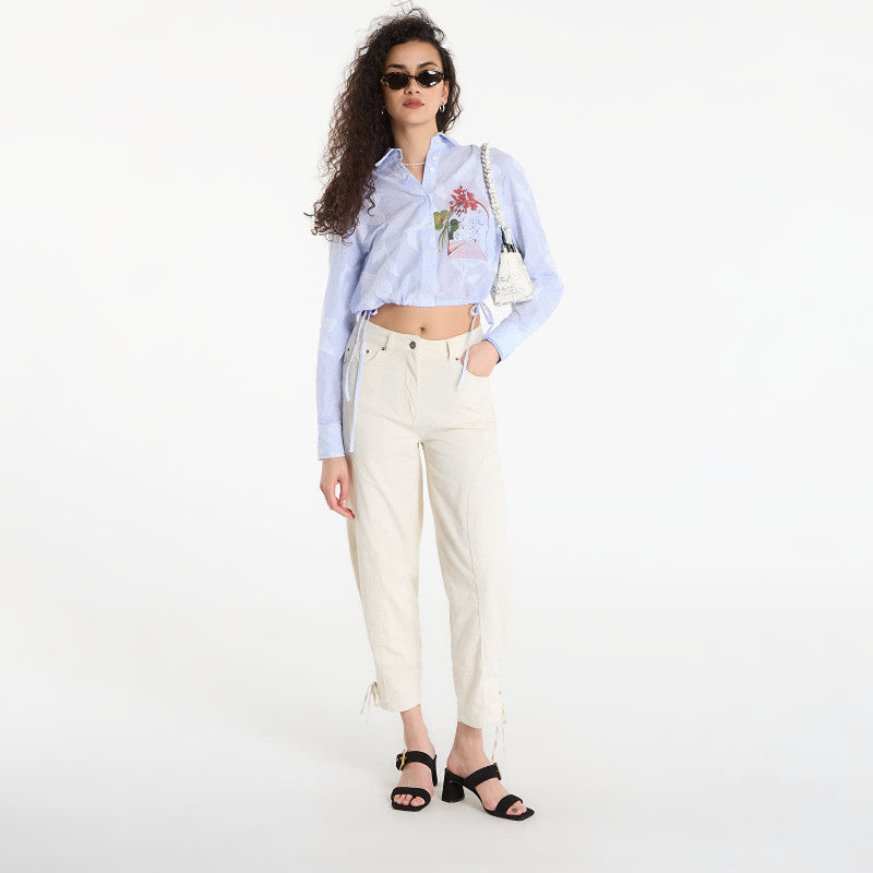 Desigual Pant Troy Pants Material Finishes
