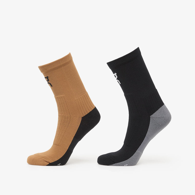 On Trail Sock High 2P Black/ Sphinx