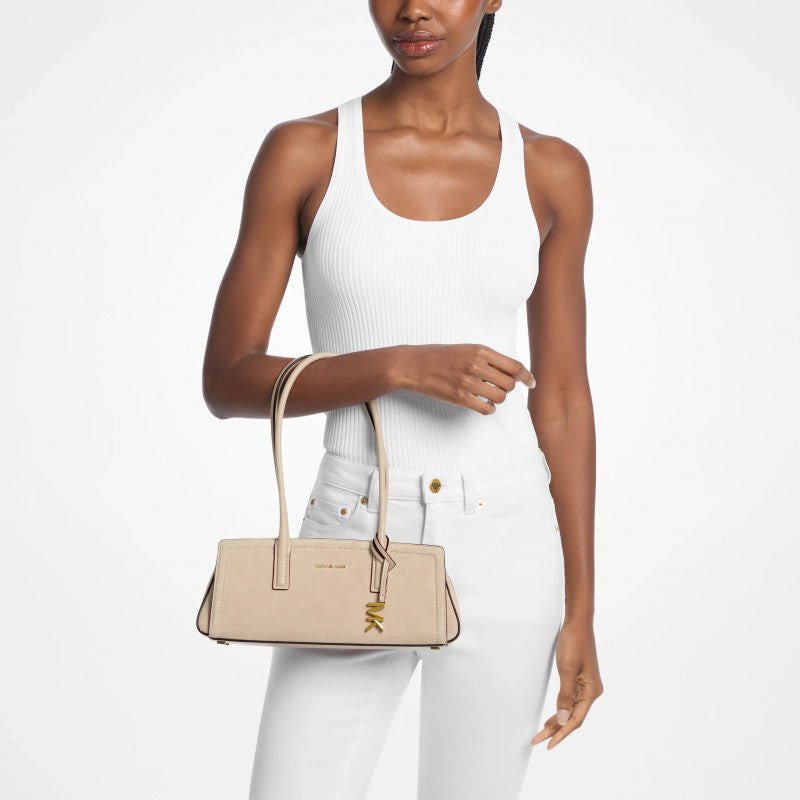 Michael Kors Sm Ew Shoulder Tote Khaki