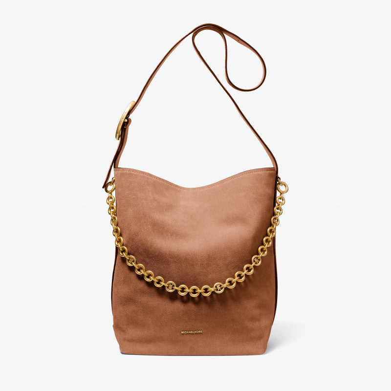 Michael Kors Lg Bucket Shoulder Wmns Chain Luggage