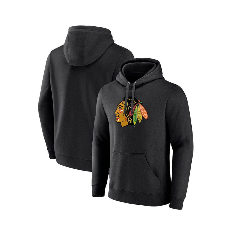 Fanatics NHL Sweatshirt Men's Primary Logo Graphic Hoodie Chicago Blackhawks
