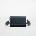 Michael Kors Jet Set Small Nylon Gabardine Smartphone Crossbody Bag Navy