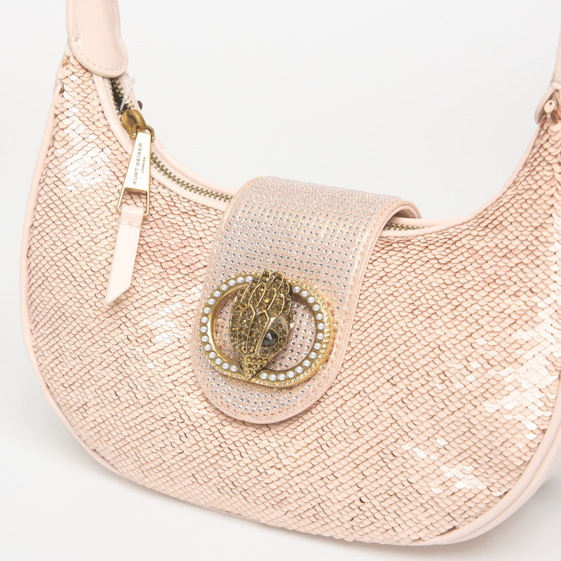 Kurt Geiger Sm Chelsea Hobo Pale Pink