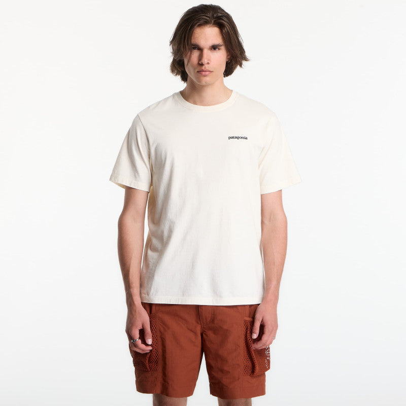 Patagonia M'S P-6 Logo T-Shirt Undyed Natural