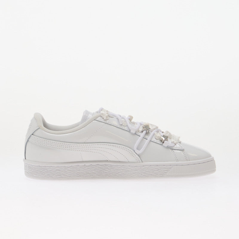 Puma Suede Bloom Patent Wns Puma White/ Feather Gray