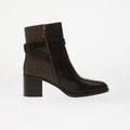 Michael Kors Rachel Heeled Bootie Black/ Brown