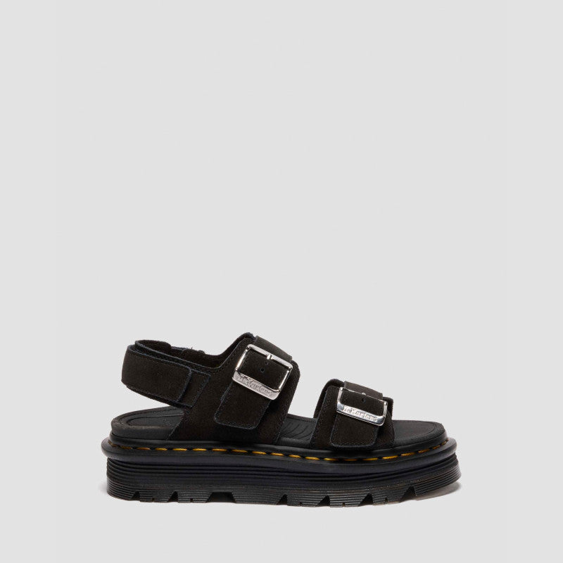 Dr. Martens ZEBZAG SANDAL Black EH Suede