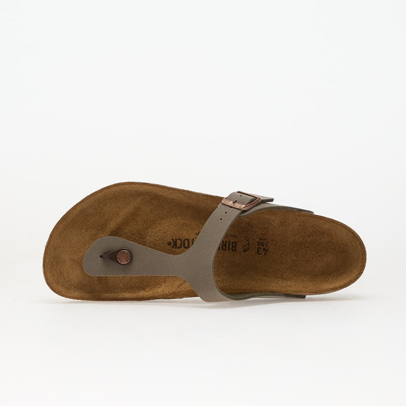 Birkenstock Gizeh Birkibuc Stone