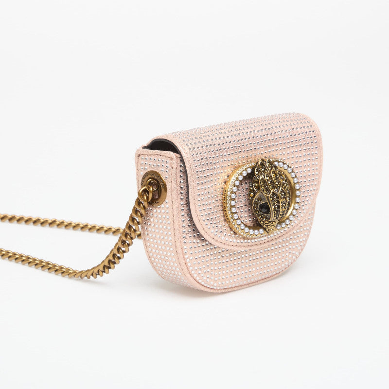 Kurt Geiger Micro Chelsea Saddle Blush