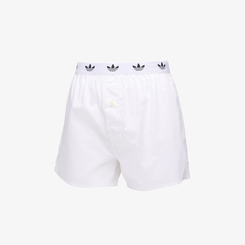 Bokserki adidas Woven Boxer 2-Pack Black/ White