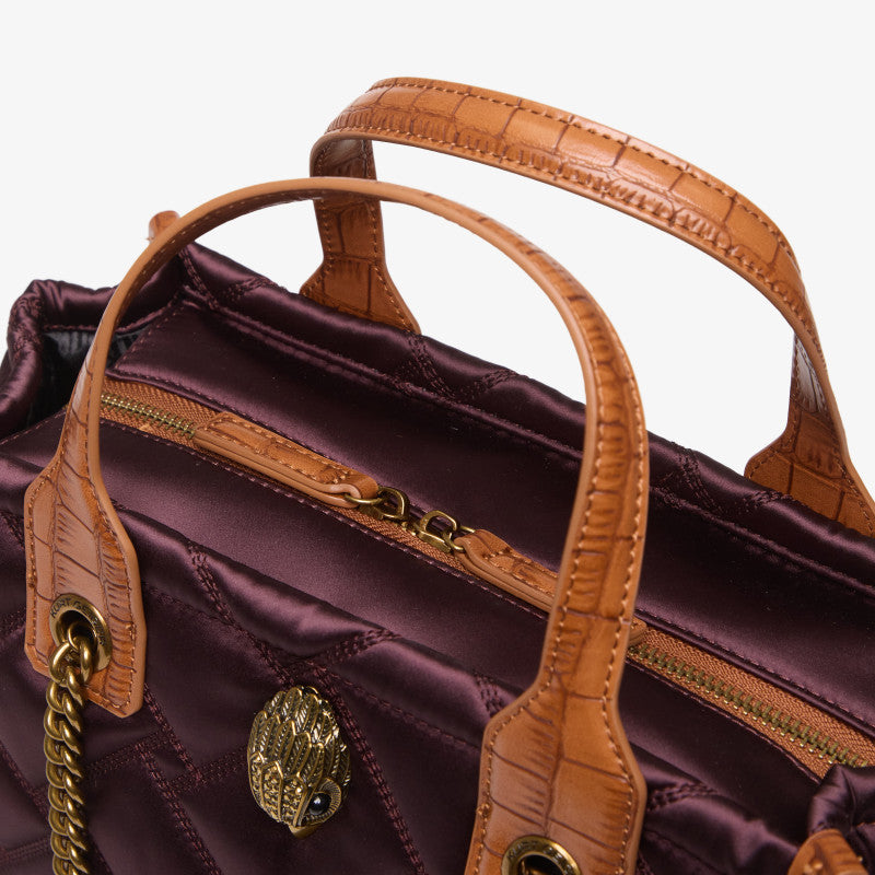 Kurt Geiger Hoxton Sm Shopper Wine Comb