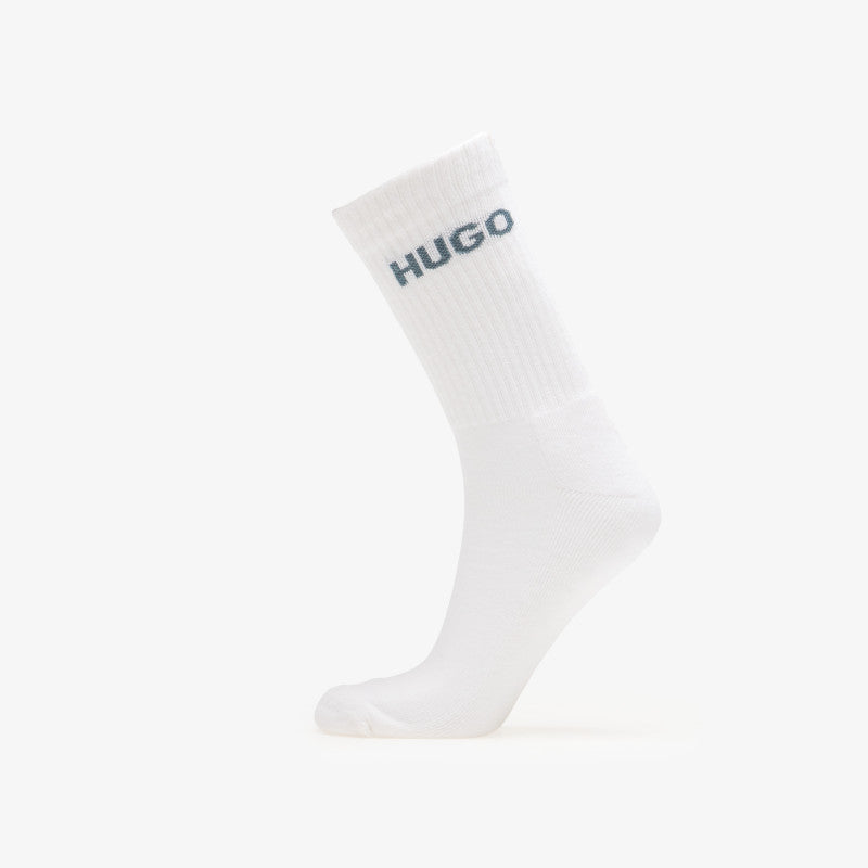 Hugo Boss 6-Pack QS Rib Logo Socks Black