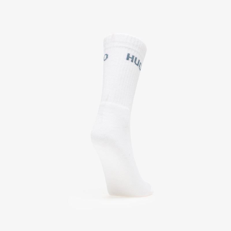 Hugo Boss 6-Pack QS Rib Logo Socks Black