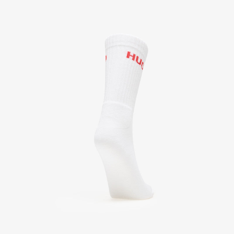 Hugo Boss 6-Pack QS Rib Logo Socks Black