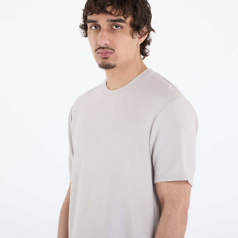Hugo Boss Rib T-Shirt Light Grey
