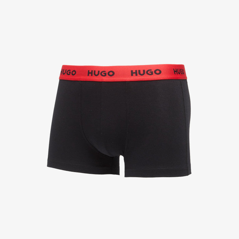 Bokserki Hugo Boss Trunk Triplet Design Black
