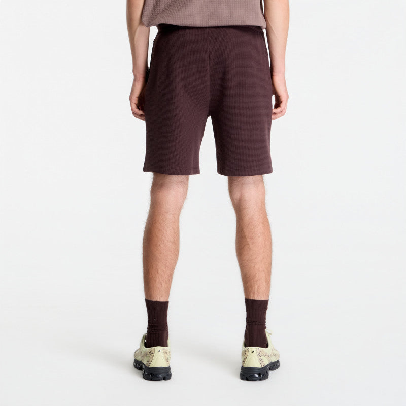 Hugo Boss Waffle Shorts Brown