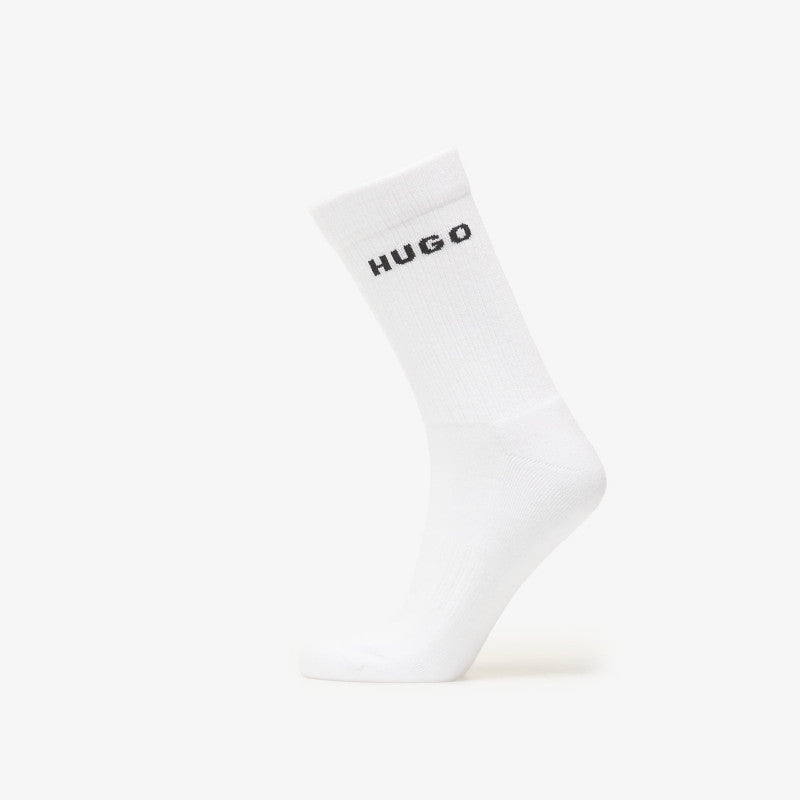Hugo Boss 3 Pack Quarter Socks Rib Spaced Multicolor