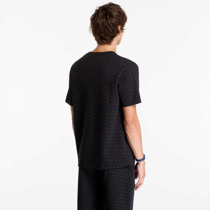 Hugo Boss Waffleaop T-Shirt Black