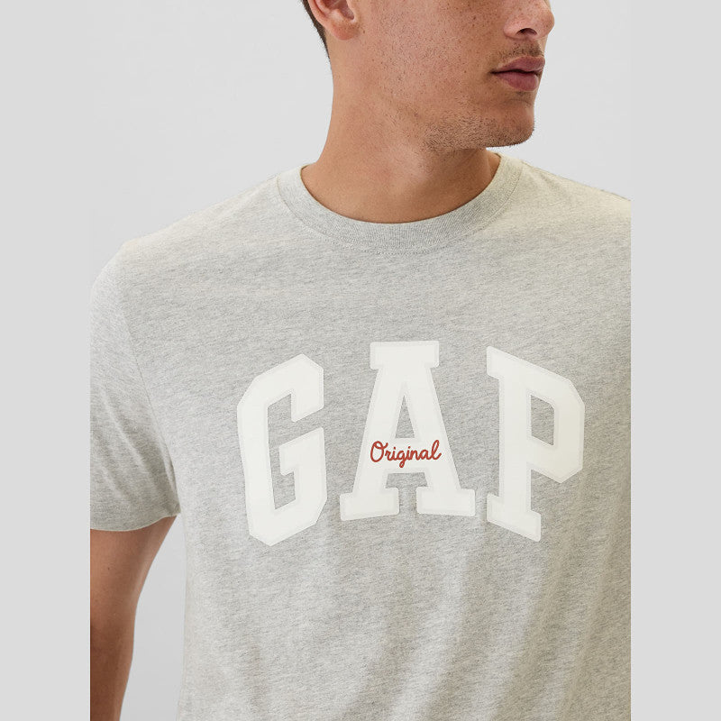 GAP Logo Tee Heather Grey