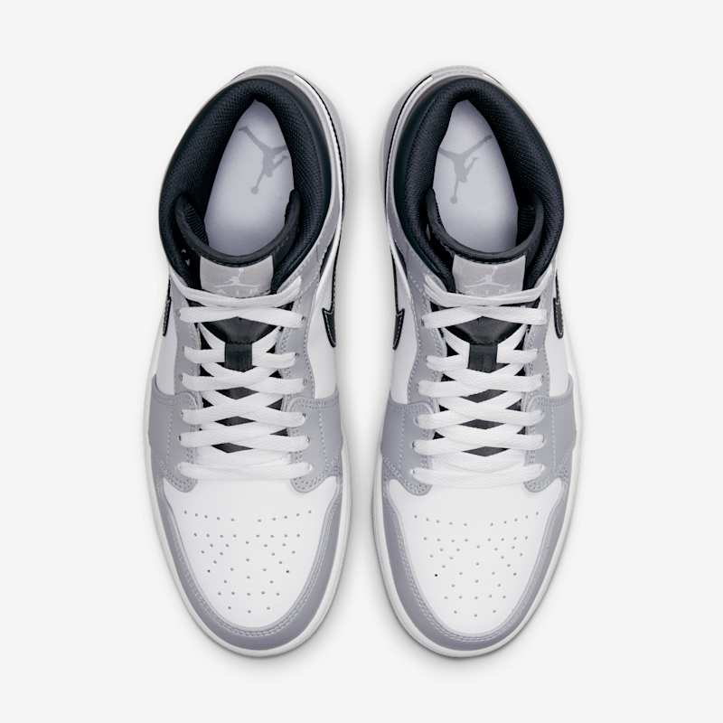 Air Jordan 1 Mid Light Smoke Grey