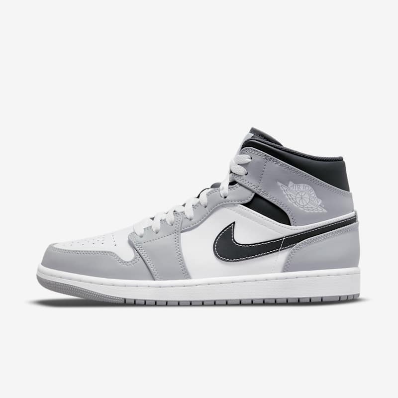 Air Jordan 1 Mid Light Smoke Grey