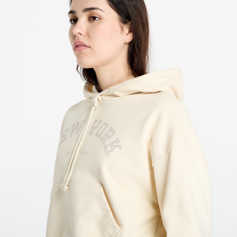 New Era MLB Diamante Hoodie New York Yankees Light Cream