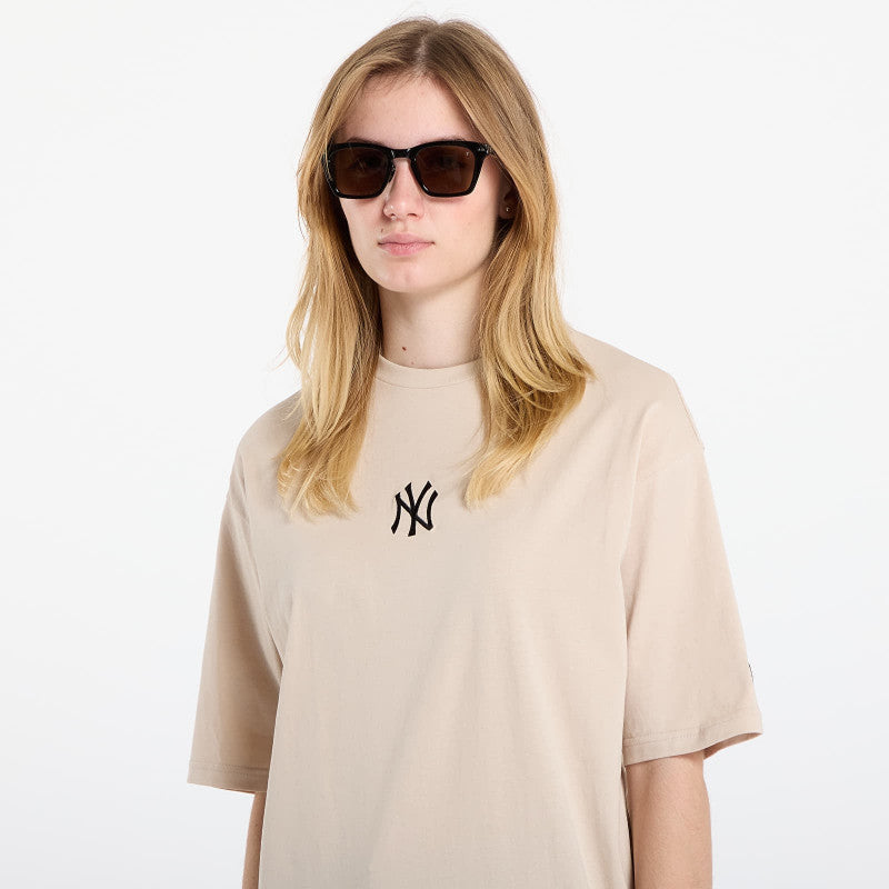 New Era MLB Nos Le Midi Os Tee New York Yankees UNISEX Stone
