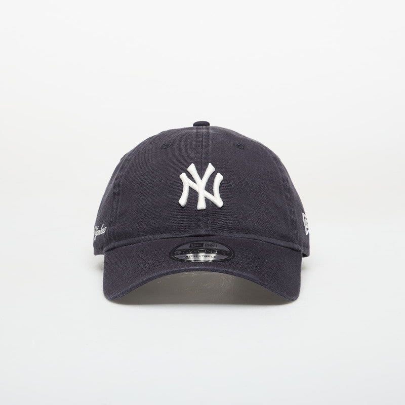 New Era 9TWENTY MLB Washed Script New York Yankees Navy