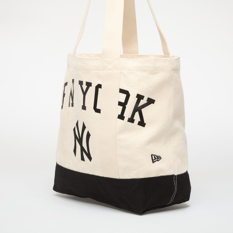 New Era MLB Tote Bag New York Yankees Ivory/ Black