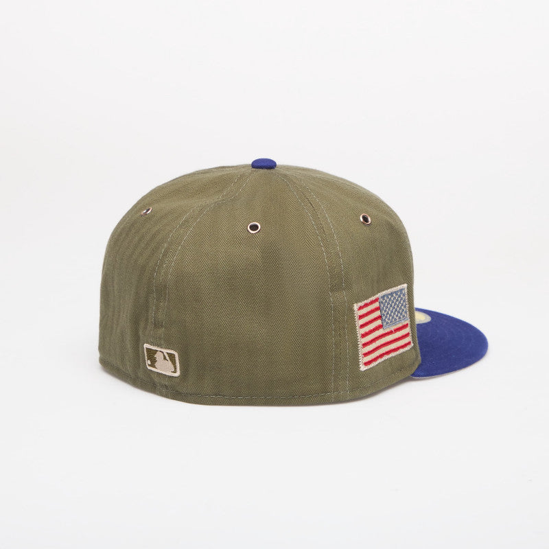 New Era 59FIFTY MLB American Herringbone Los Angeles Dodgers Official Team Color 7
