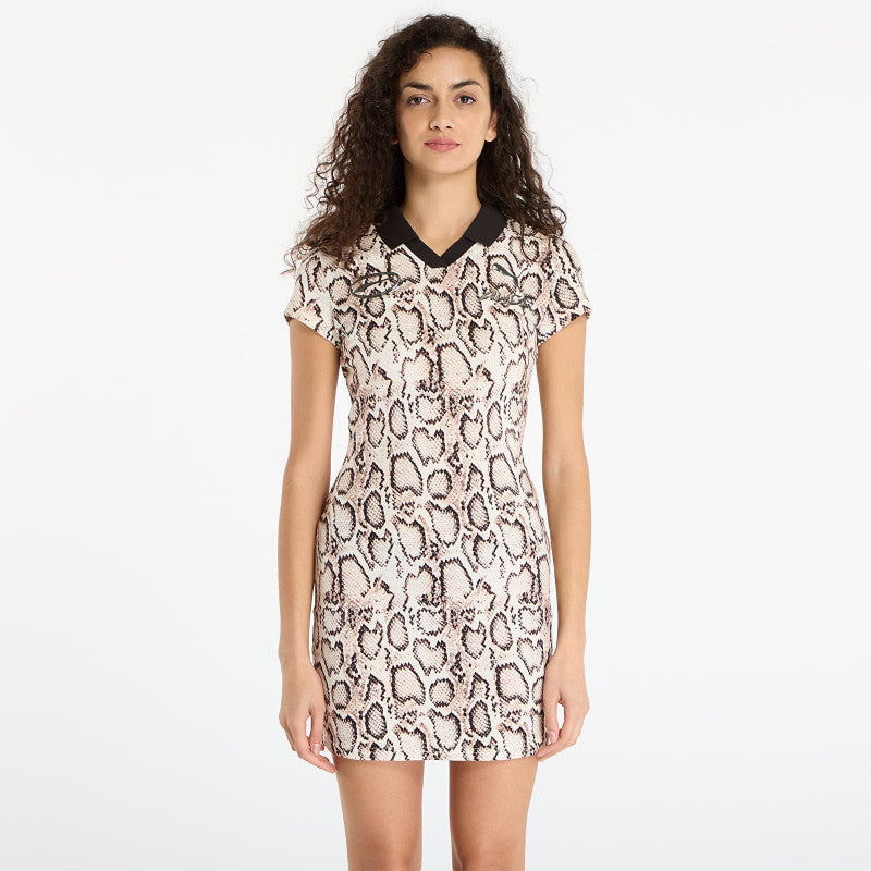 Sukienka PUMA x A$AP ROCKY Snakeskin Futbol Dress Frosted Ivory/ AOP