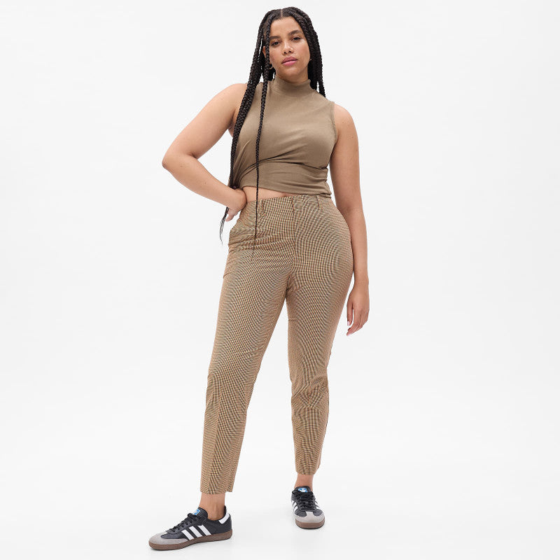 GAP Suiting Trousers Brown Plaid