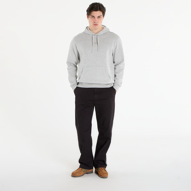 GAP V-Frch Tonal Mini Logo Relaxed Po Hoodie Heather Grey