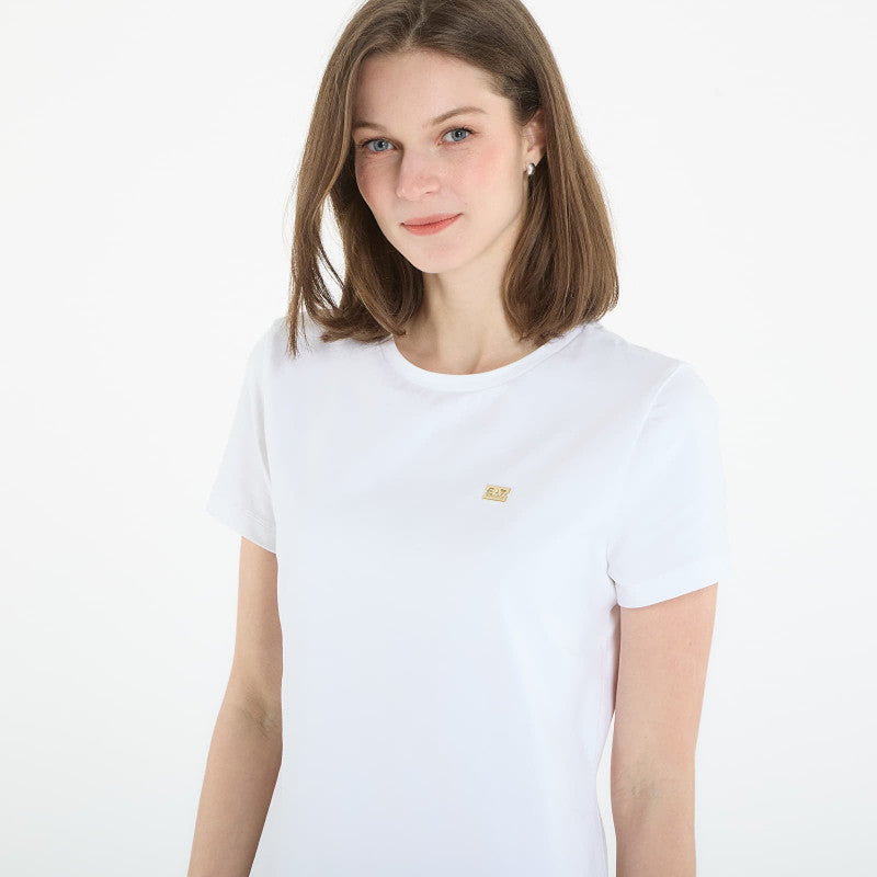 Sukienka EA7 Emporio Armani Train Core Dress White