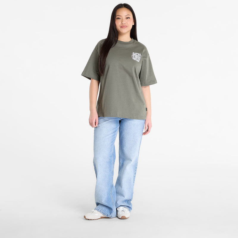 EA7 Emporio Armani Train Logo Series Wmns Tee Ss Ext Mulled Basil