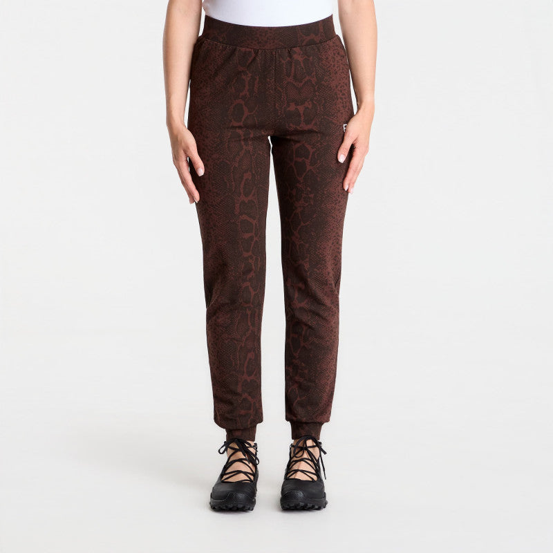 EA7 Emporio Armani Train Graphics Series Wmns Pants Fancy Chicory Coffee