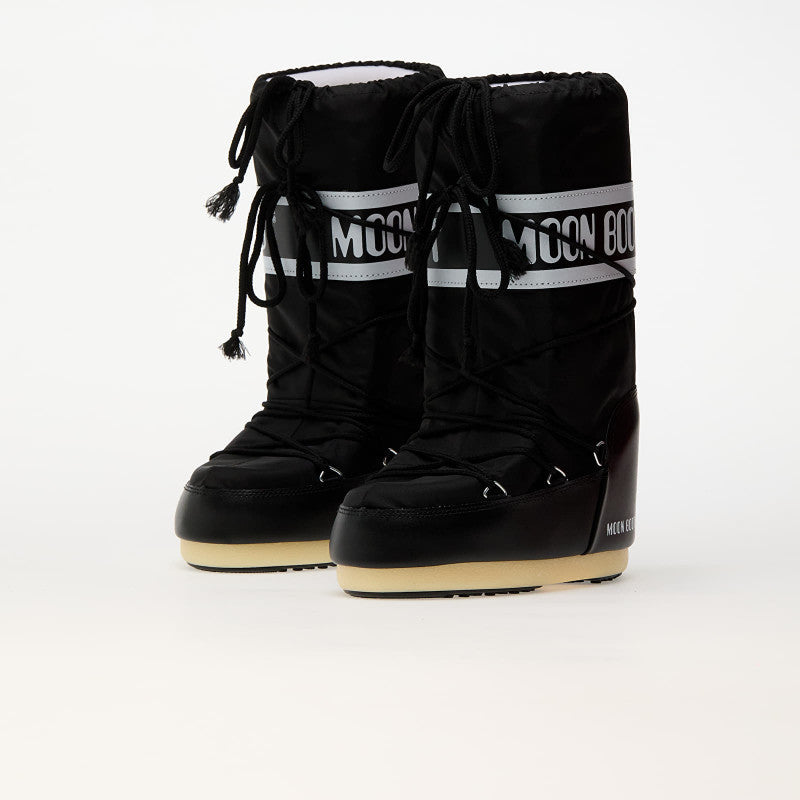 Moon Boot Icon Nylon Black