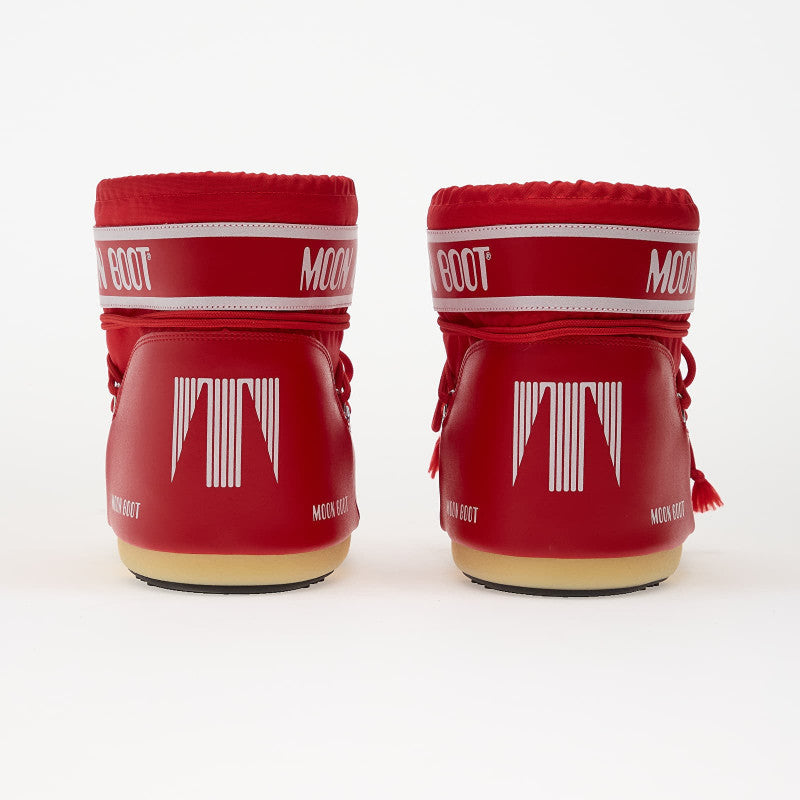 Moon Boot Icon Low Nylon Red