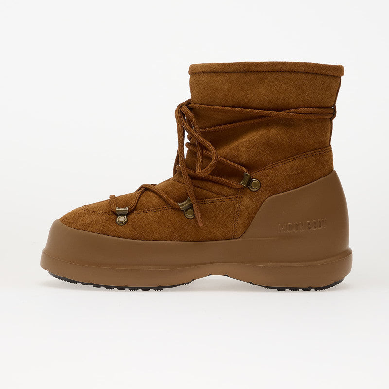 Moon Boot Luna Boot Suede Cognac