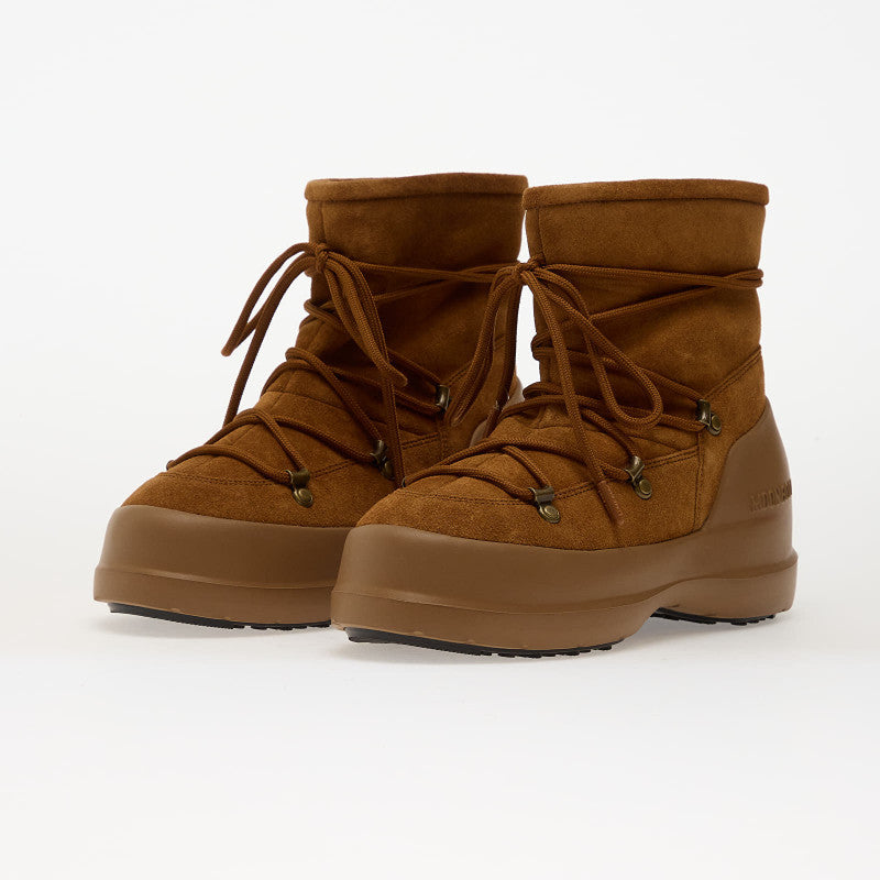 Moon Boot Luna Boot Suede Cognac