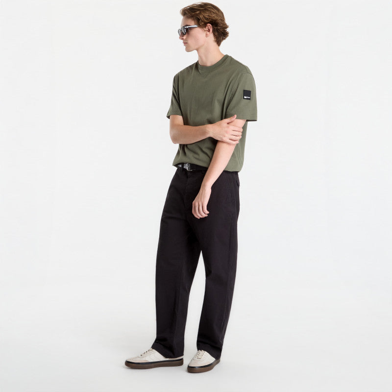 Karl Lagerfeld Jeans Reg Rubber Patch Tee Beetle