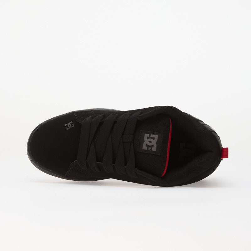 DC Court Graffik Sq Black/ Grey/ Red
