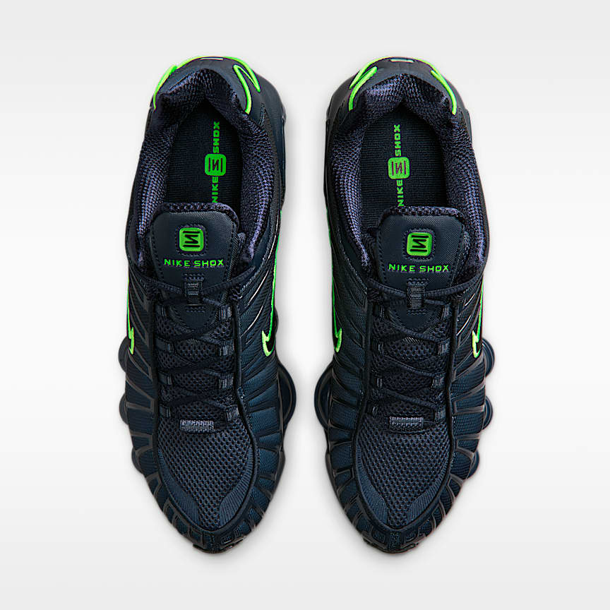 Nike Shox TL Thunder Blue/ Black-Obsidian-Green Strike