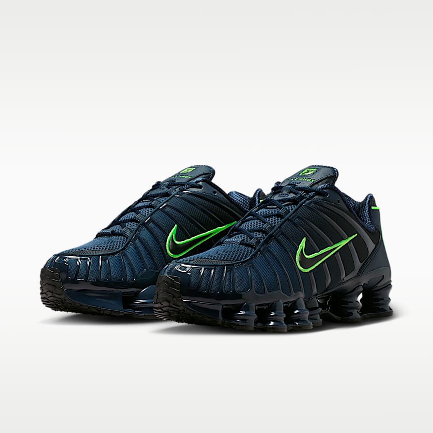 Nike Shox TL Thunder Blue/ Black-Obsidian-Green Strike
