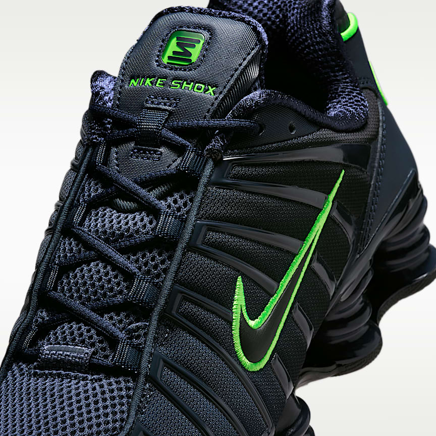 Nike Shox TL Thunder Blue/ Black-Obsidian-Green Strike