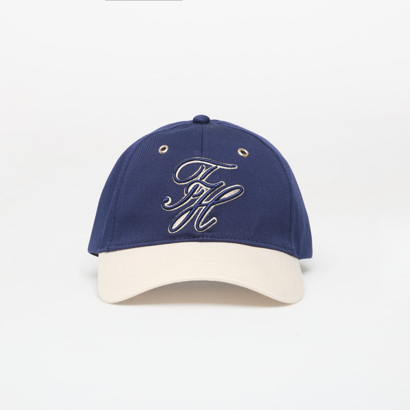 Tommy Hilfiger Script Colorblock Cap Yale Navy