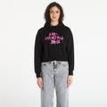 Karl Lagerfeld Jeans Reg Graffiti Hoodie Black