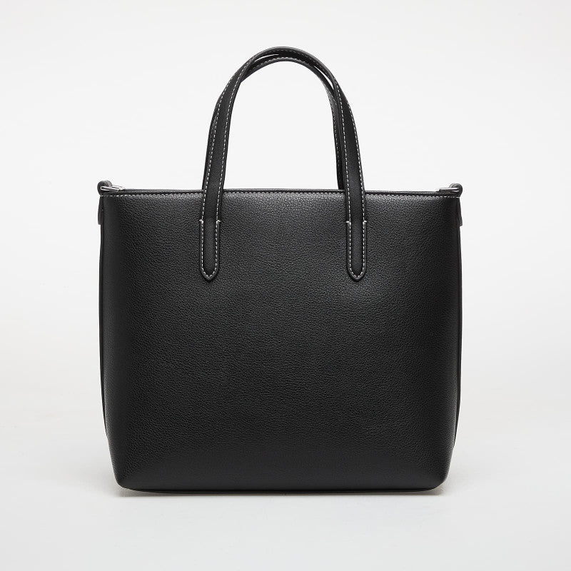 Karl Lagerfeld Jeans Metal Logo Mini Tote Black